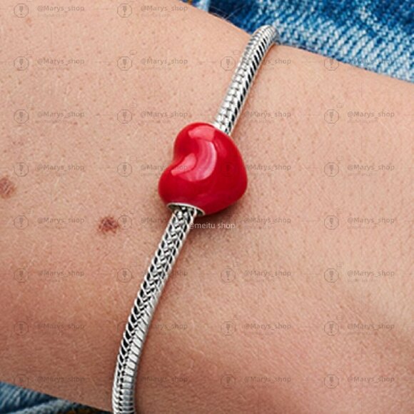 Pandora Colour-changing Hidden Message Heart Charm - Picture 4 of 5